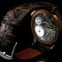 Skeleton Regulateur Noble Design Men's Wristwatch with Vintage Movement by Omega