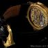 Vintage Men's Wristwatch Gold Skeleton Mens Wrist Watch Patek Philippe Movement