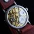 Vintage Mens Wristwatch Military Style Men Black Wrist Watches IWC Schaffhausen Movement