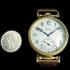 Vintage Men's Wrist Watch Gold Classic Stones Mens Wristwatch Original Rolex Swiss Movement