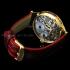 Vintage Men's Wristwatch Gold Skeleton Mens Wrist Watch Patriotic Watch from War in Ukraine