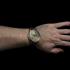 Vintage Men's Wrist Watch Gold Skeleton Stones Mens Wristwatches Swiss Zenith Movement