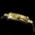 Vintage Mens Wrist Watch Gold Skeleton with Stones Men's Wristwatch 1885's OlympiaSwiss Movement Casino Style