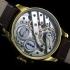 Vintage Men's Wrist Watch Gold Watch with Original Swiss Movement 1910