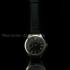 Vintage Men's Wristwatch Black Mens Watch with Parsifal Swiss Movement 1920