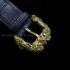 Vintage Men's Wristwatch Gold Skeleton with Stones Mens Wrist Watch with Omega Swiss Movement 1914