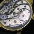 Vintage Men's Wristwatch with Original 1888 Patek Philippe Movement & Porcelain Dial in New Gold & Stones Case