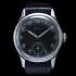 Vintage Swiss Longeau Military Watch 1940s Black Dial WWII Manual Wind Men’s Field Wristwatch