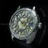 Vintage Mens Wrist Watch with Stones Men's Wristwatch with Norse Engraved and Terasse Swiss Movement 1910