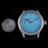 Vintage Men's Wrist Watch with Original 1924 Patek Philippe Movement & New Tiffany Colour Dial and High Quality Engraved Case
