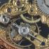 WANDOLEC based on GLASHUTTE Uhren Movt Vintage Men's Wristwatch Gold Skeleton Mens Wrist Watch