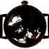 WANDOLEC based on GLASHUTTE Uhren Movt Vintage Men's Wristwatch Gold Skeleton Mens Wrist Watch