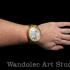 Vintage Men's Wrist Watch Gold Regulateur Mens Wristwatch Swiss Omega Movement