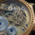 Vintage Mens Wristwatch Gold Skeleton Zodiac Men's Watch Longines Movement