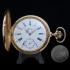 Vintage Mens Watch Gold Mechanical Men's Pocket Watch Swiss Henri Levy Movement
