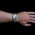 Vintage Mens Wristwatch Silver Men's Wrist Watch Borel Swiss Movement
