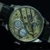 Vintage Men's Wristwatch Stainless Steel Blackening Skeleton Mens Wrist Watch LE COULTRE Movement