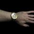 Vintage Men's Wristwatch Mechanical Skeleton Mens Wrist Watch Movado Movement