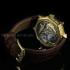 Vintage Men's Wrist Watch Gold Skeleton Stones Mens Wristwatch A.Lange & Sohne Uhren Movement Germany 1879