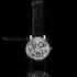 Vintage Men's Wrist Watch Handmade Skeleton Mens Wristwatch Moser 1910's Original Movement
